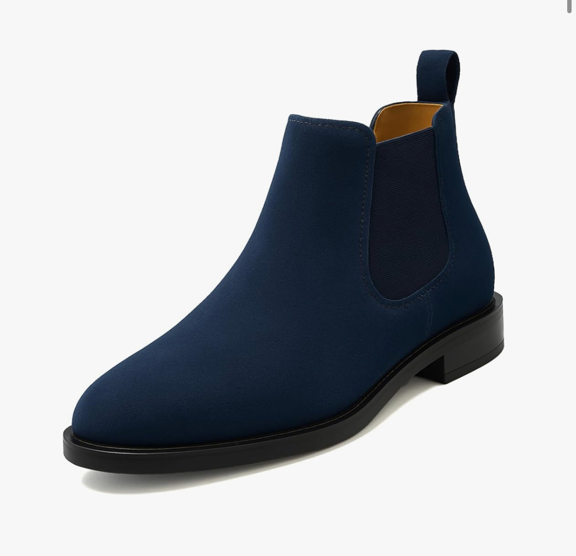 UrbanAura Suede Chelsea Boots for Men | Premium Slip-On | Comfortable High-Top Casual & Party Wear Footwear