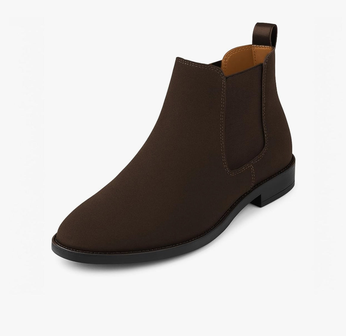 UrbanAura Suede Chelsea Boots for Men | Premium Slip-On | Comfortable High-Top Casual & Party Wear Footwear