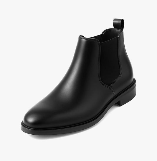 UrbanAura.Co Luxe Chelsea Boots for Men | High-Top Slip-On | Premium Comfort & Streetwear Edge