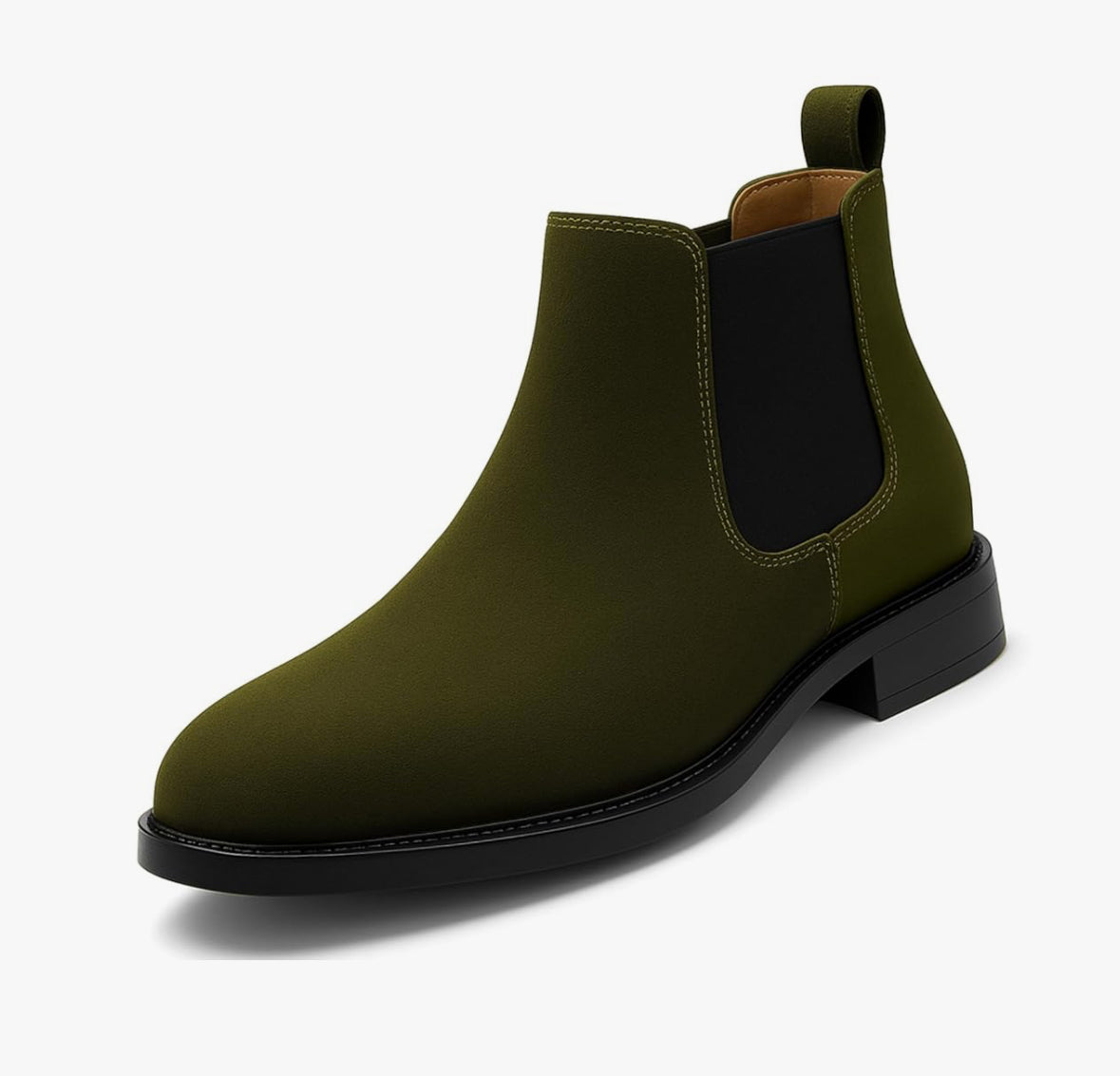 UrbanAura Suede Chelsea Boots for Men | Premium Slip-On | Comfortable High-Top Casual & Party Wear Footwear