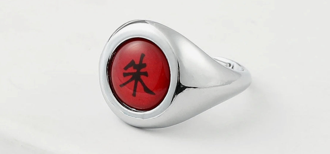 UrbanAura.Co – Uchiha Legacy Pack (Itachi Ring + Bracelet + Sharingan Chain)